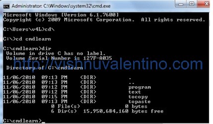 16 Steps Tutorial Basic Command Prompt