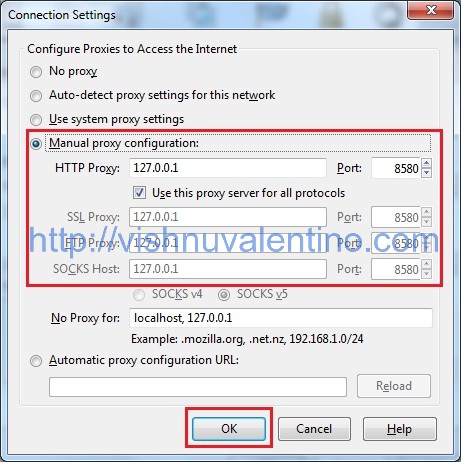 How to Configure Firefox Internet Browser Proxy to Access Internet