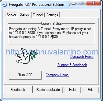 Freegate v 737 Update Free Internet Proxy