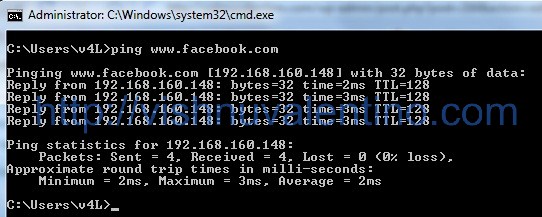 Hacking Facebook Using Man in the Middle Attack